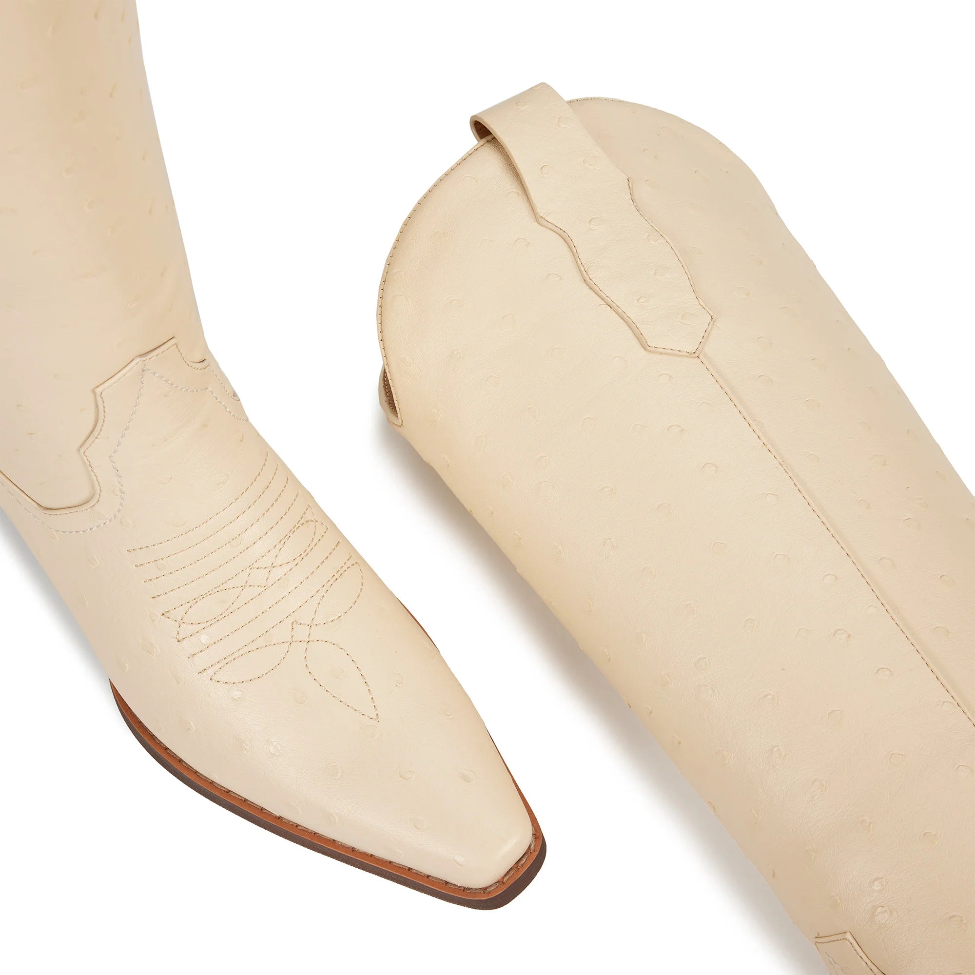 MARFA Boots The Trisha Boot in Cream