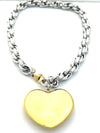 Gina Carmen Heart Of Gold Necklace