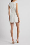 French Connection Whisper Boat Neck Mini Dress