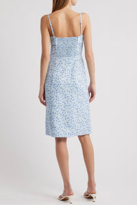 French Connection Echo Crepe Strappy Midi Dress