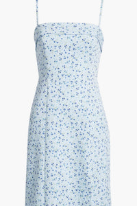 French Connection Echo Crepe Strappy Midi Dress