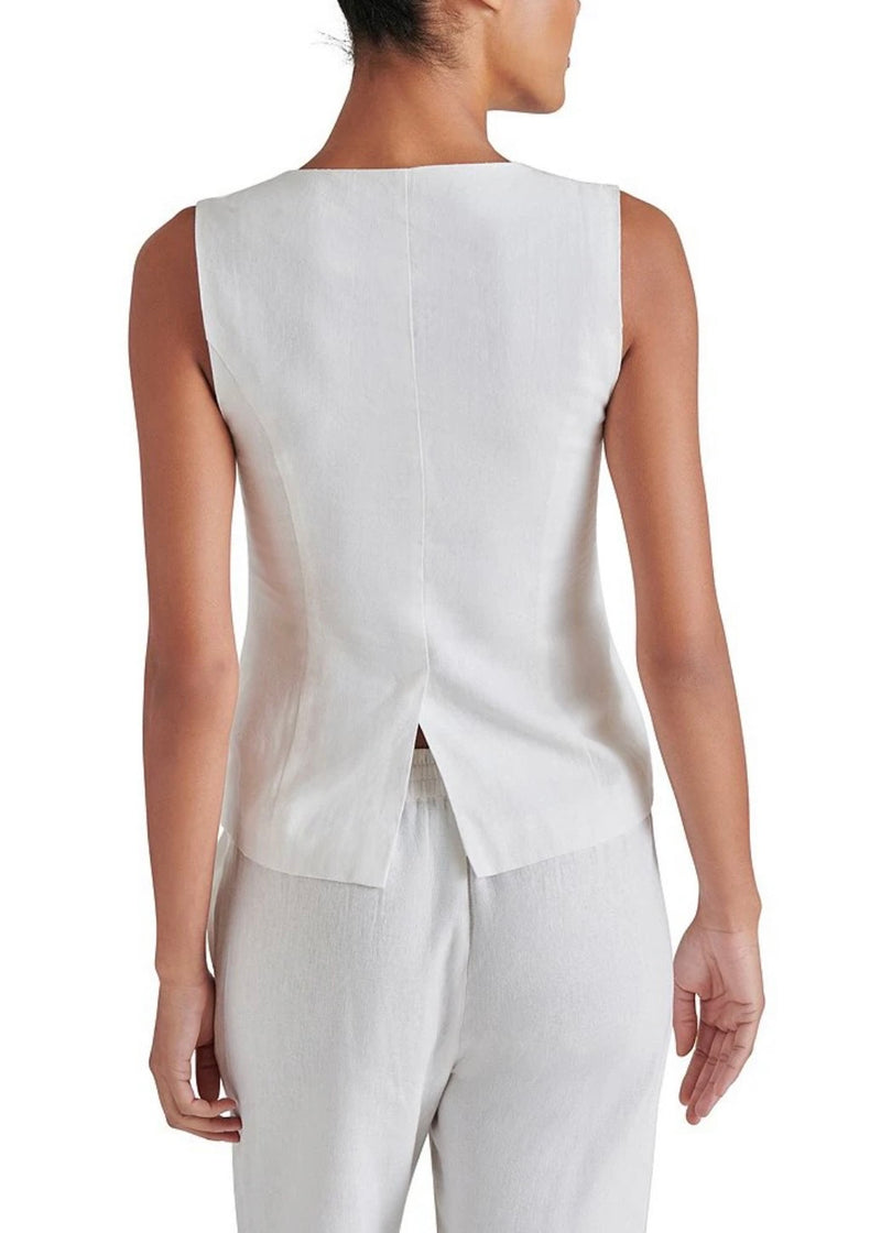 Steve Madden Wesley Linen Vest Top