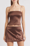 Love Shack Fancy Nadina Mini Skirt