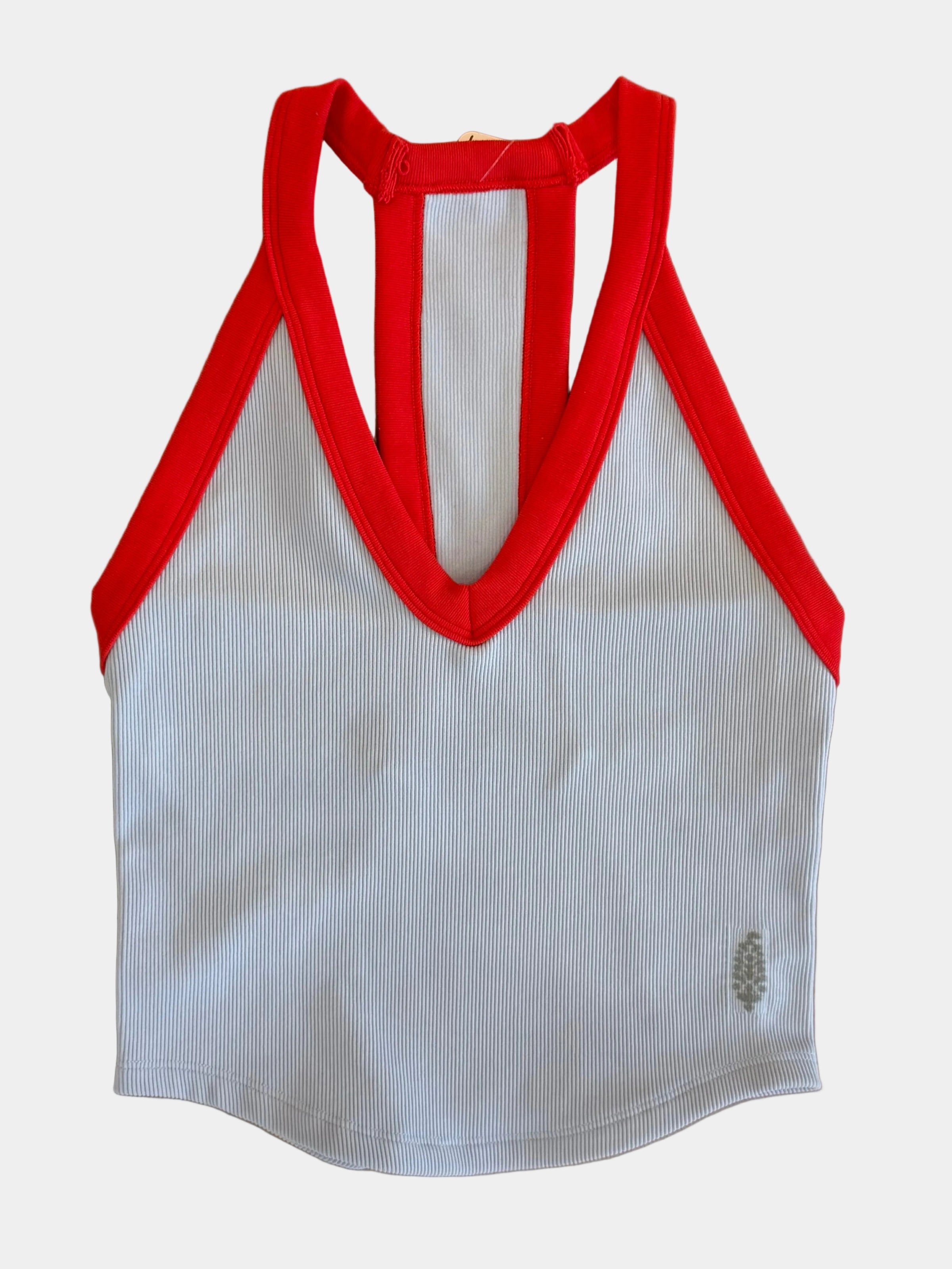 FP Movement All Clear V Neck Colorblock Cami in Slate Combo