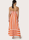 LUSANA Timothy Poplin Maxi Dress