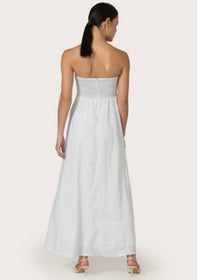 LUSANA Talia Maxi Linen Dress