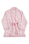 Love Shack Fancy Indie Teddy Bow Print Bath Robe