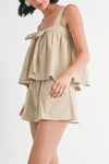 Jacquie The Label Camilla Top & Shorts Set