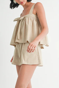 Jacquie The Label Camilla Top & Shorts Set