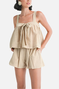 Jacquie The Label Camilla Top & Shorts Set
