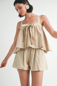 Jacquie The Label Camilla Top & Shorts Set