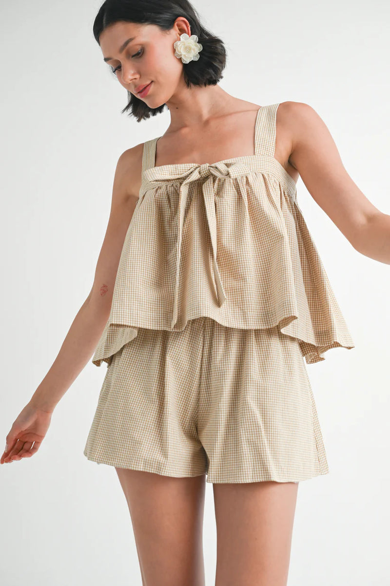 Jacquie The Label Camilla Top & Shorts Set