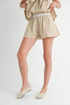 Jacquie The Label Camilla Top & Shorts Set