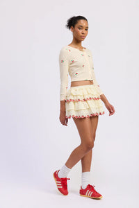Jacquie The Label Yara Ruffled Skirt