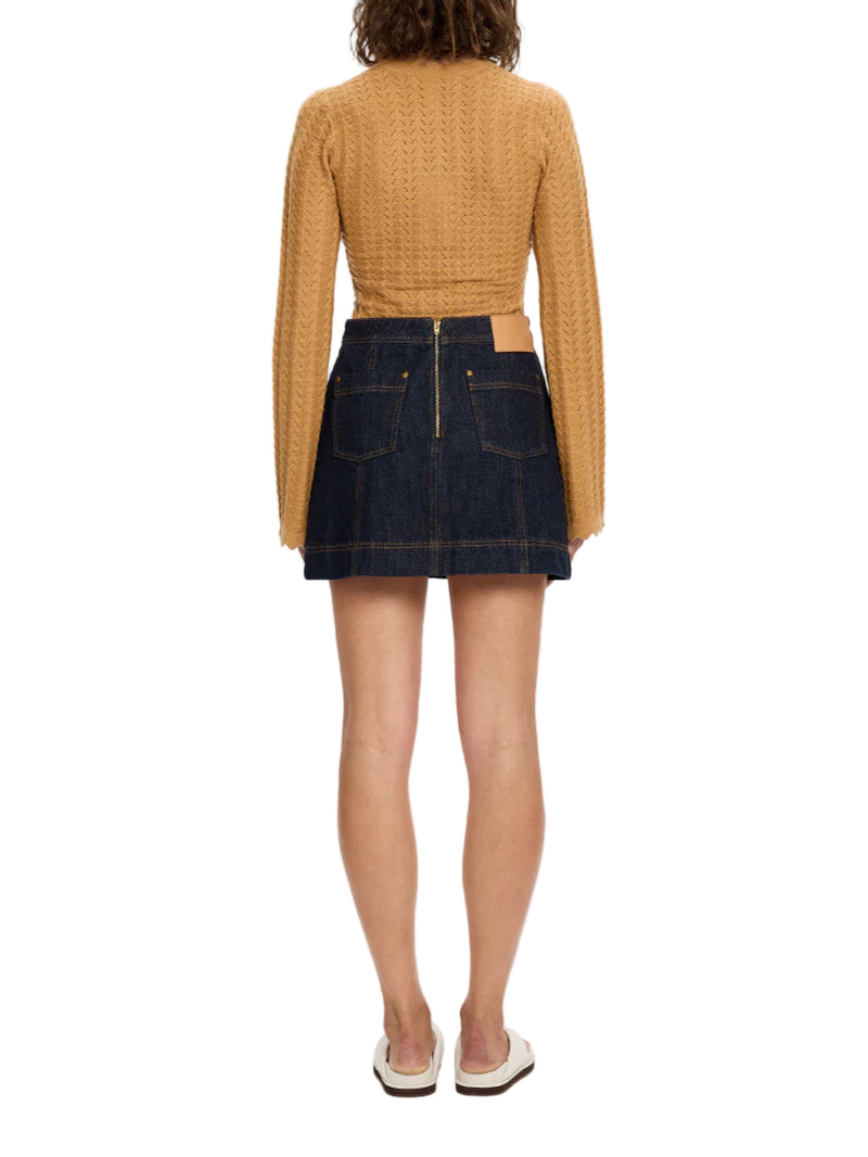 Kivari Immy Denim Mini Skirt