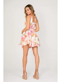 Lavender Brown Jenesis Mini Dress