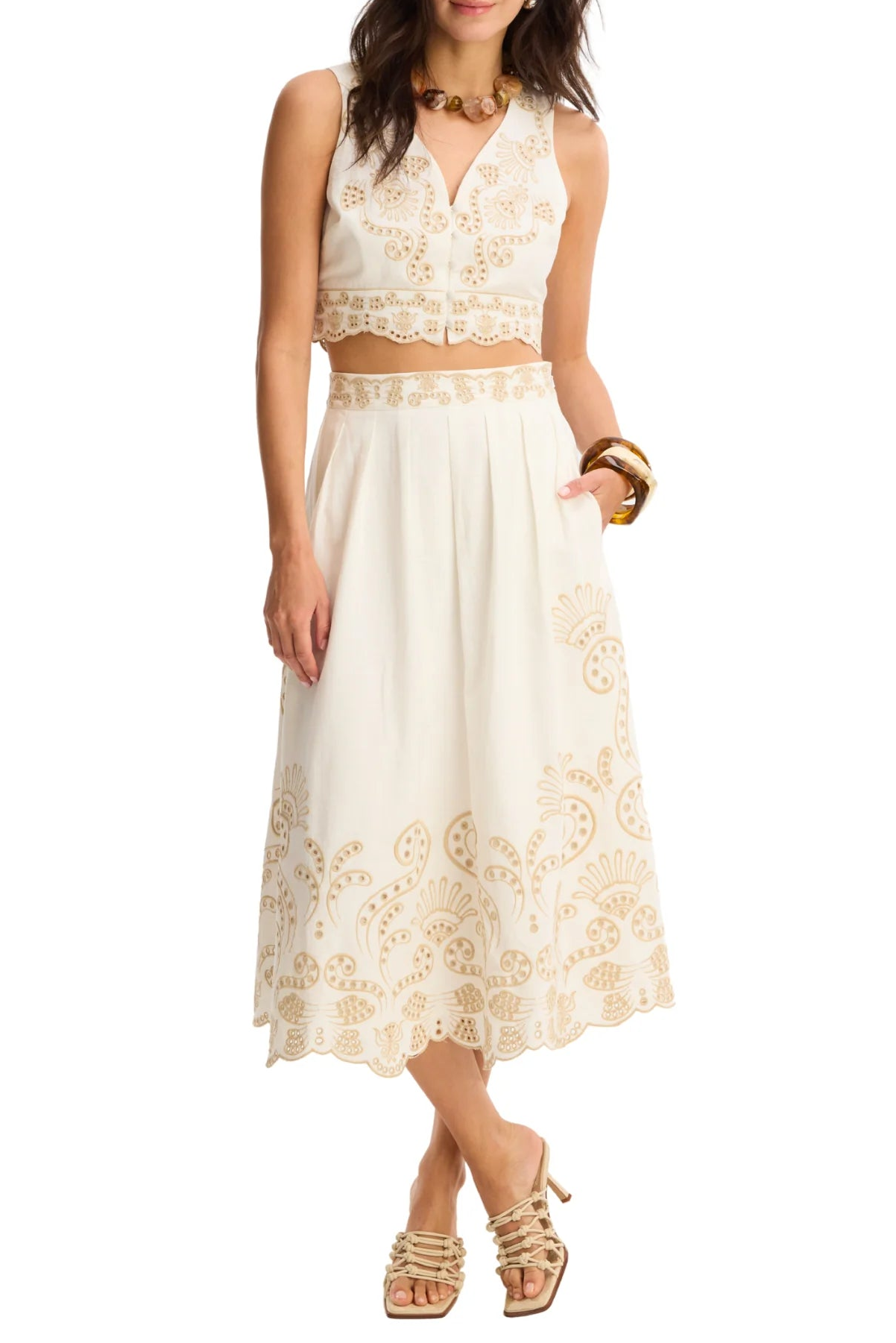 ALLISON Jenny Tank and Maeve Maxi Skirt Set