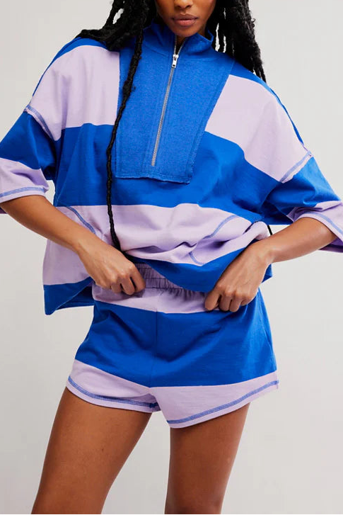 FP Movement Retro Rugby Set in Electric Shock Combo