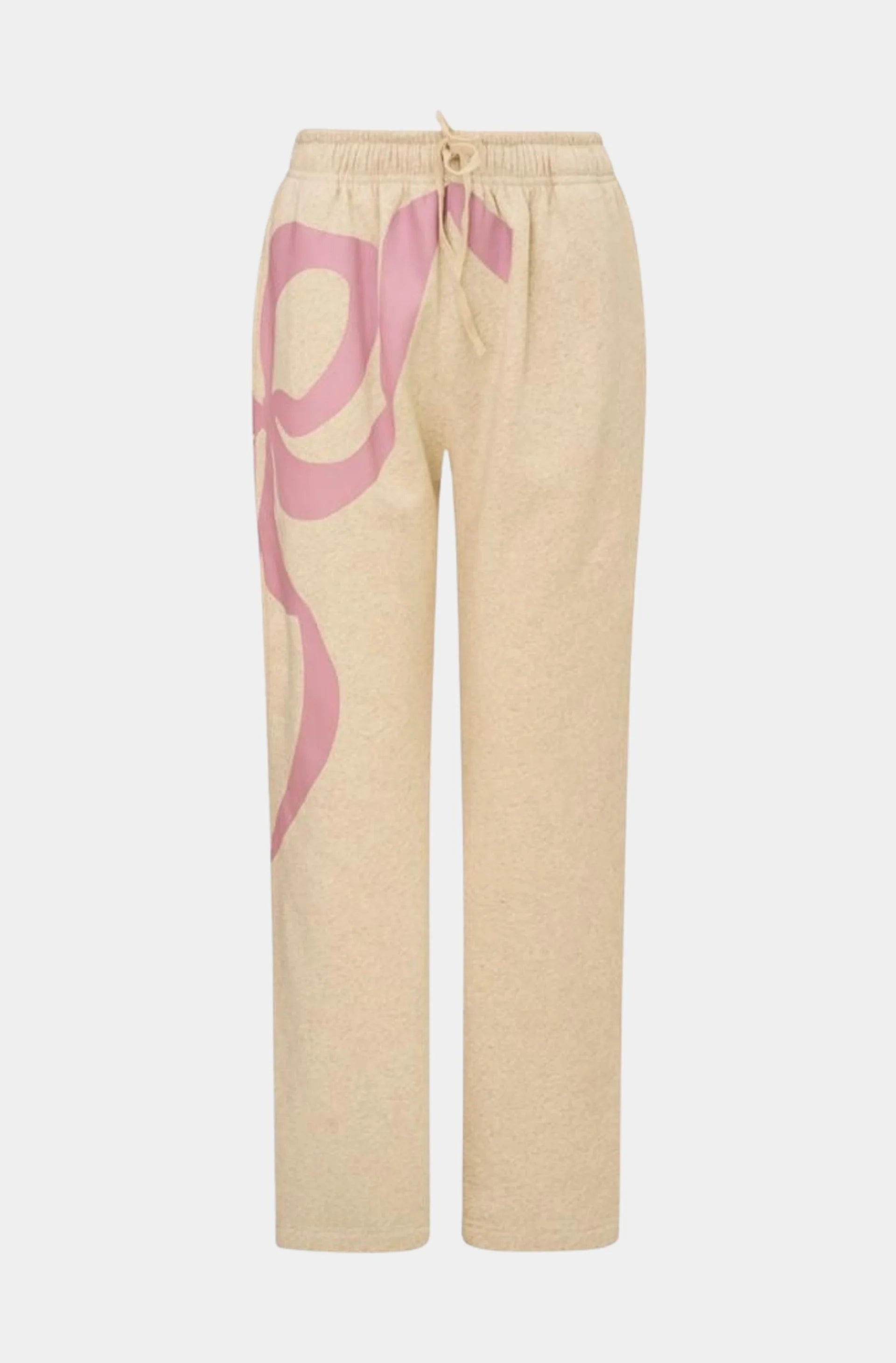 Love Shack Fancy Elma Winding Bow Sweatpants
