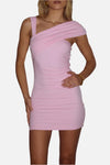 Runaway The Label Larsen One Shoulder Mini Dress