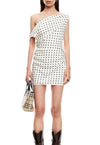 LIONESS Sweetheart Polka Dot Mini Dress