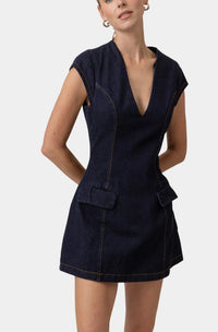 Line & Dot Flavia Mini Dress