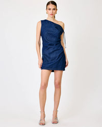 Line & Dot Abo Mini Dress