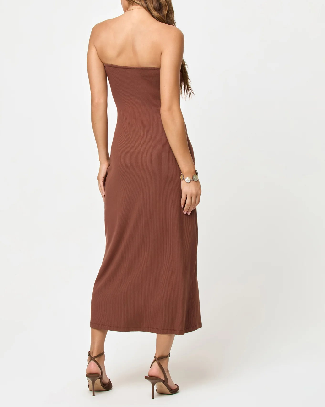 L*Space Lisette Midi Dress In Cafe