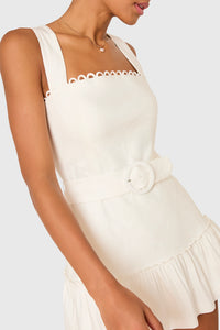 Amanda Uprichard Lena Romper Dress