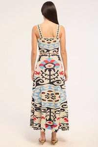 MISA Cora Top & Ocean Midi Skirt Set
