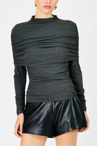 Line & Dot Noir Micro Shorts