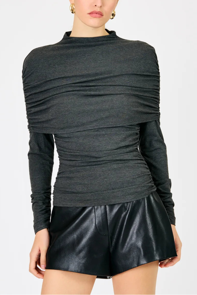 Line & Dot Noir Micro Shorts