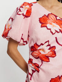 KIVARI Lani One Shoulder Mini Dress