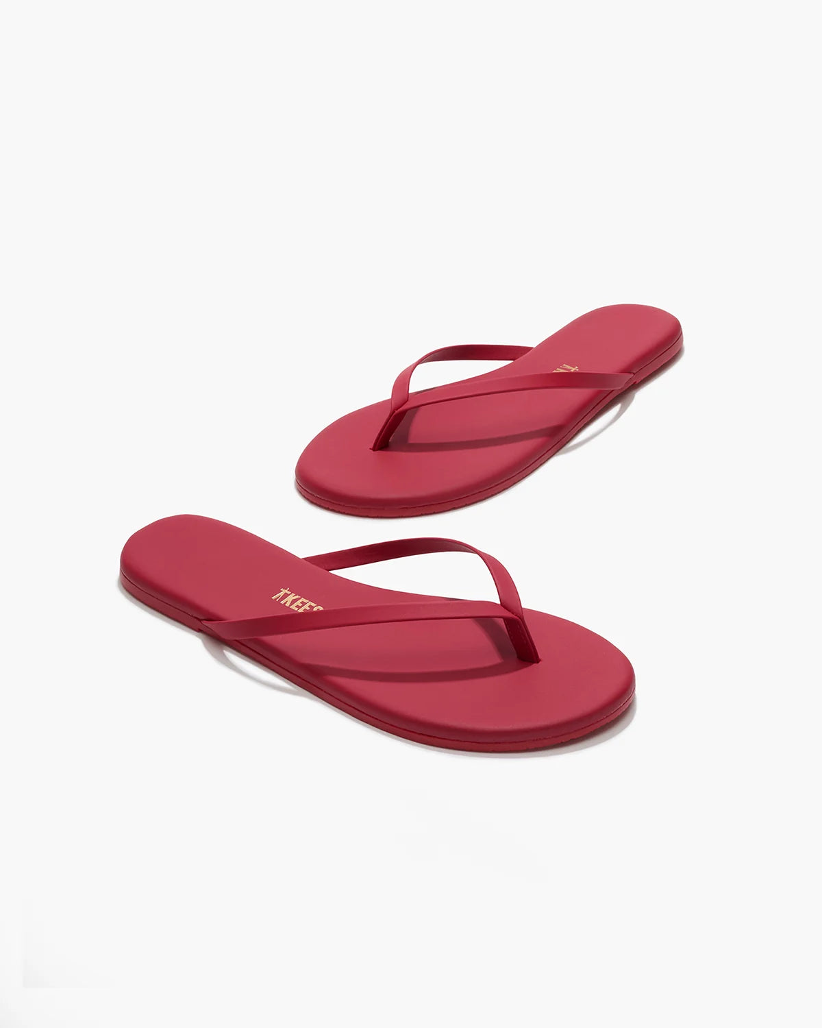 TKEES Lily Solids Flip Flops