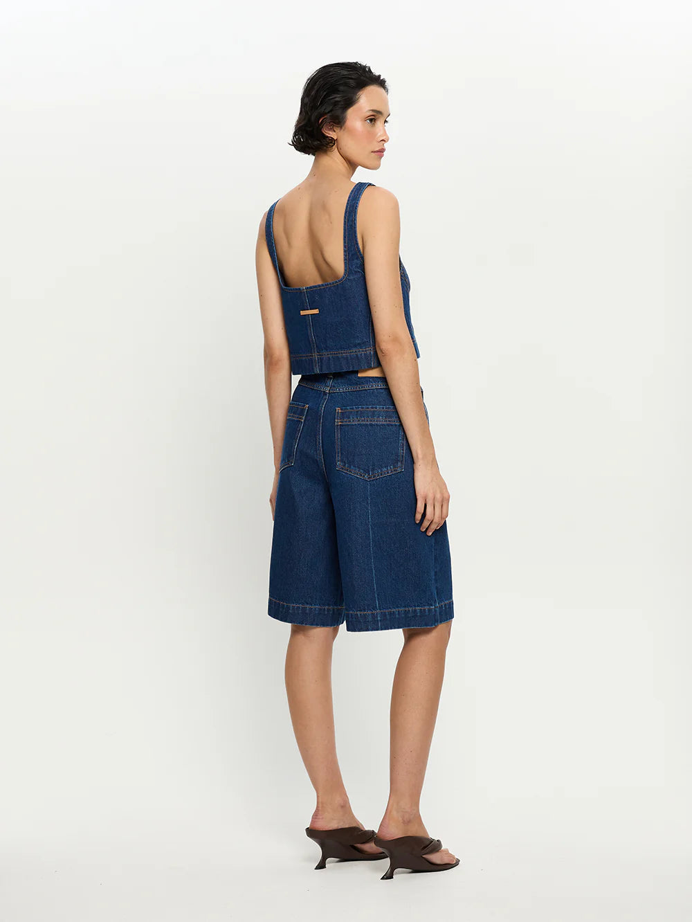 KIVARI Carla Denim Top