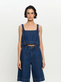 KIVARI Carla Denim Top