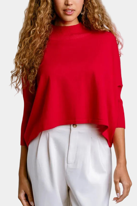 KERISMA Aja Ortho Top in Scarlet