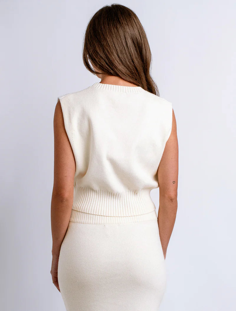 KERISMA Issa Knit Top & Midi Skirt Set