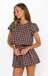Show Me Your Mumu Highland Crop Top & Bubble Skort Set