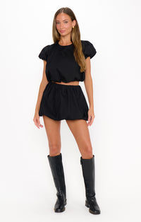 Show Me Your Mumu Highland Crop Top & Bubble Skort Set