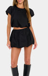 Show Me Your Mumu Highland Crop Top & Bubble Skort Set