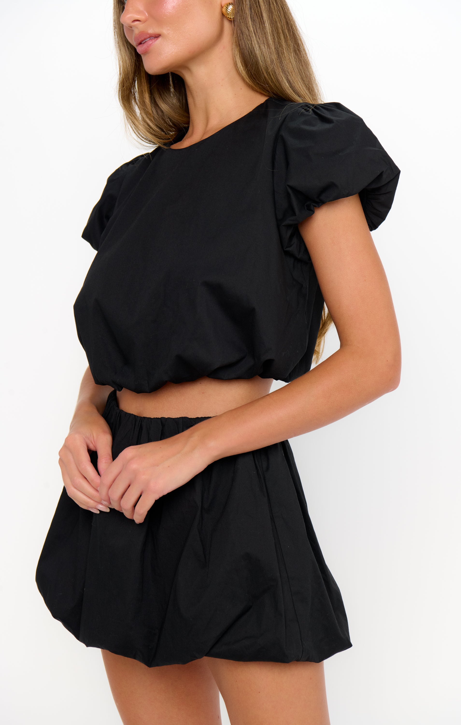 Show Me Your Mumu Highland Crop Top & Bubble Skort Set