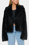 Show Me Your Mumu Salt Lake City Cropped Fur Jacket