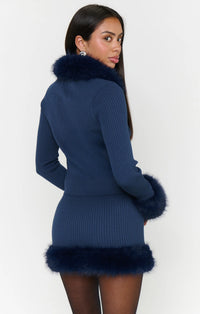 Show Me Your Mumu Chateau Cardigan & Fran Mini Skirt Set