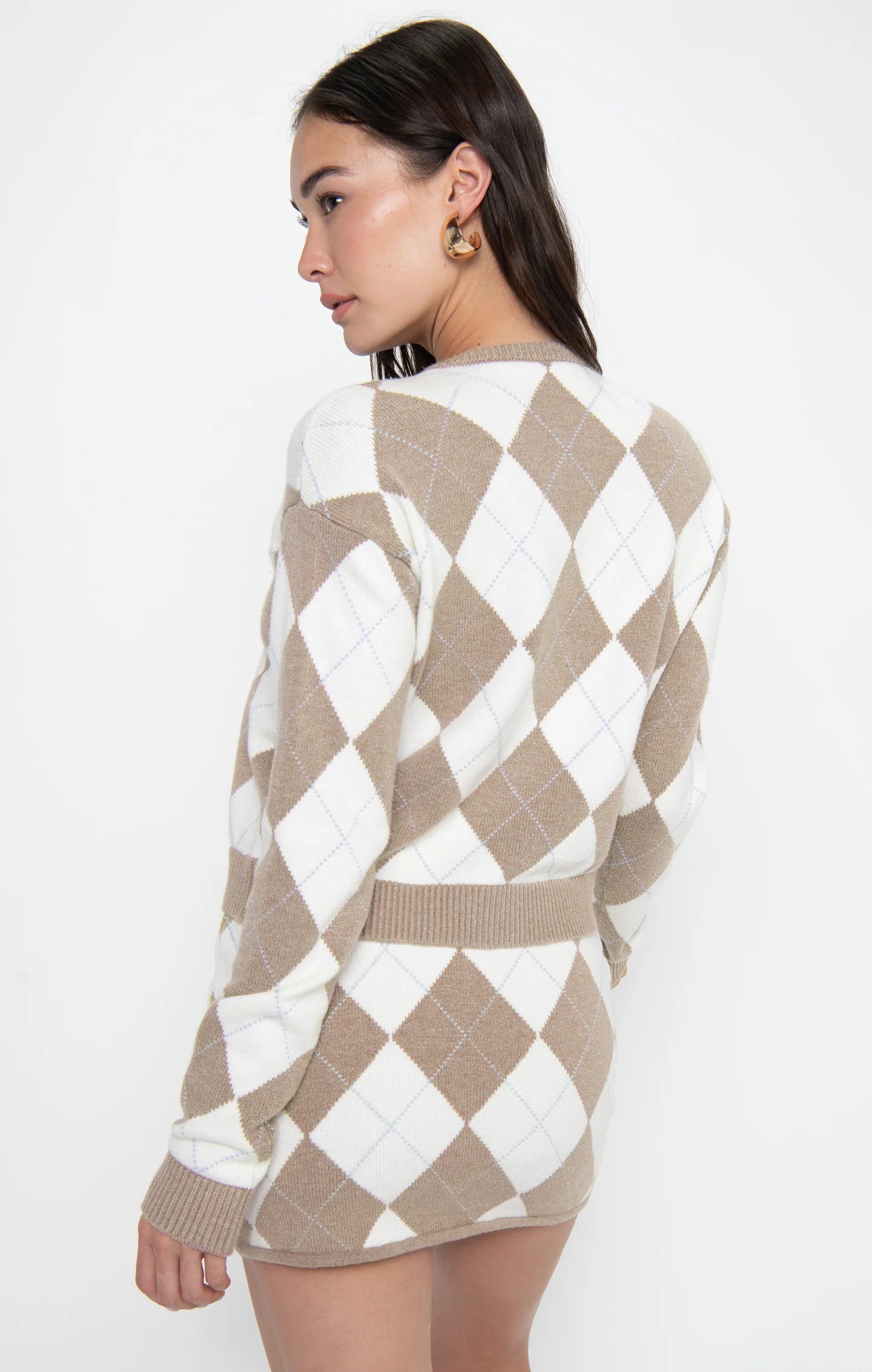 Show Me Your Mumu Throw On Cardigan & Cher Mini Skort Set