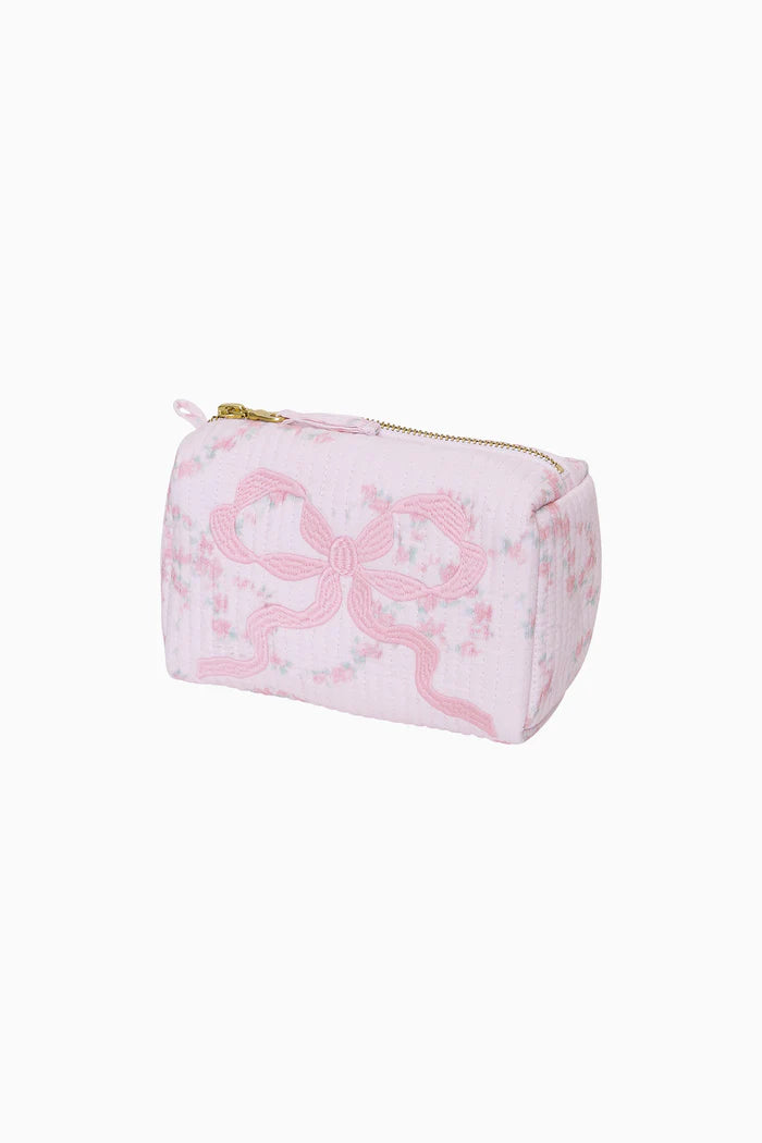 Love Shack Fancy Mini Octavia Pouch in Apple Blossom
