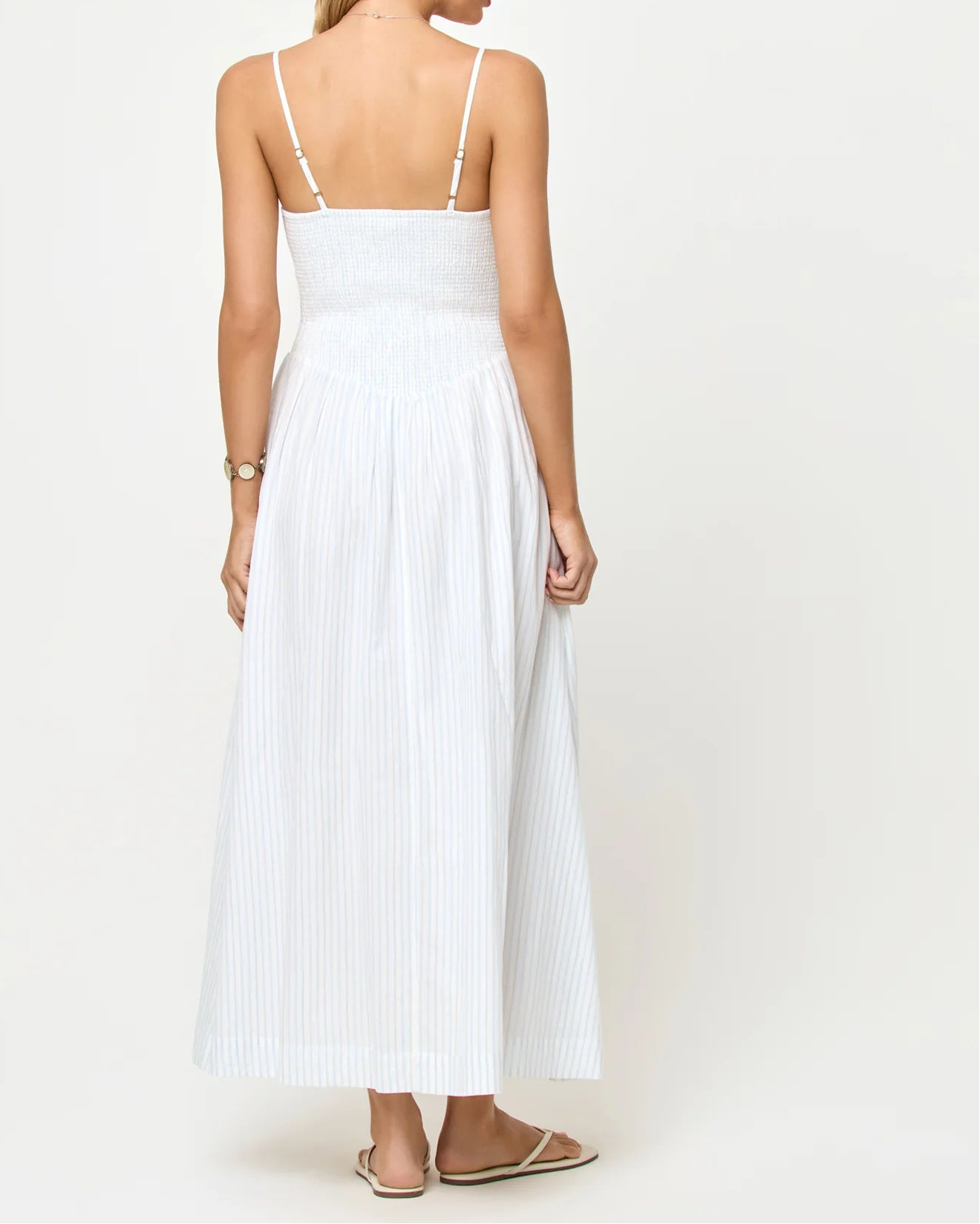 L*Space Misha Midi Pebble Blue Stripe
