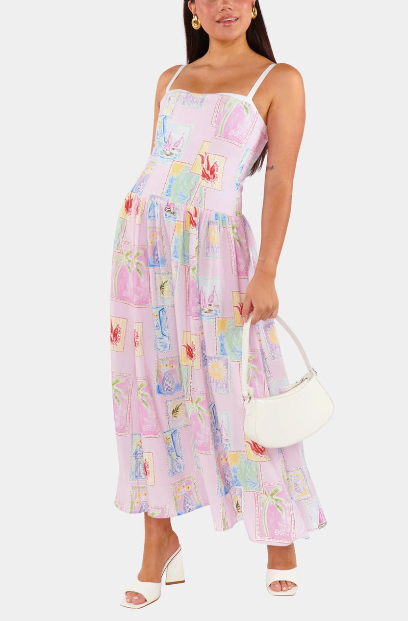 Show Me Your Mumu Hepburn Midi Dress