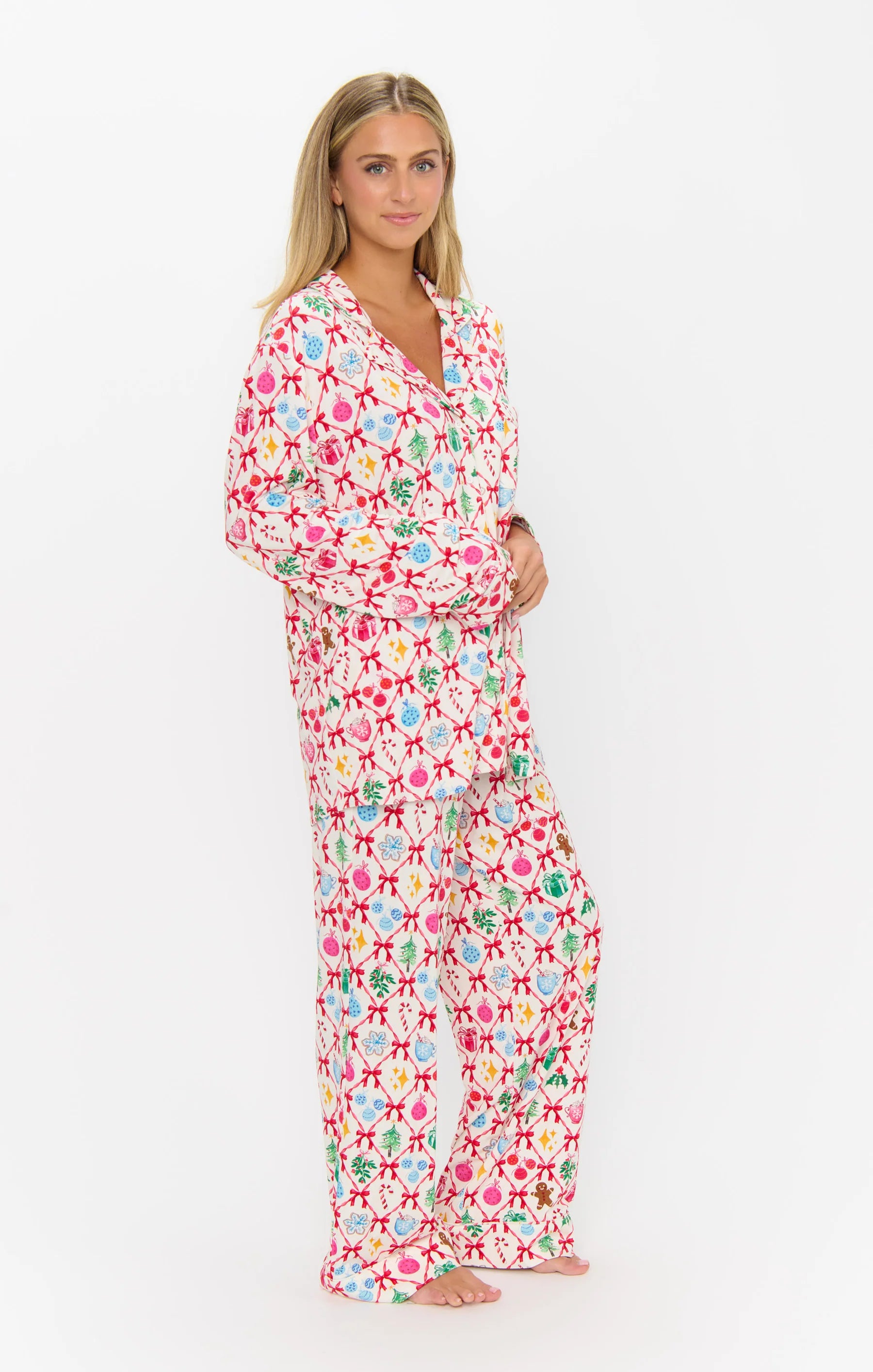 Show Me Your Mumu Classic PJ Set in Winter Wonderland Jersey