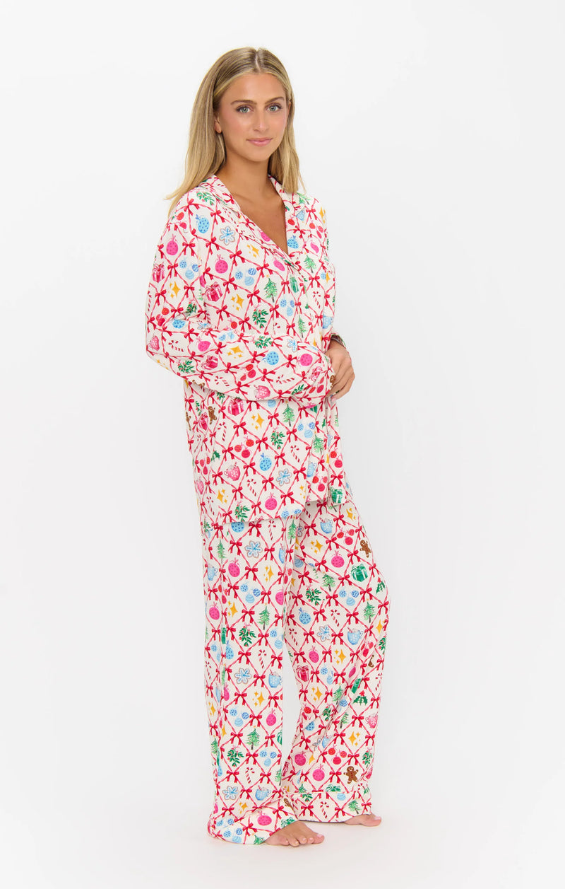 Show Me Your Mumu Classic PJ Set in Winter Wonderland Jersey